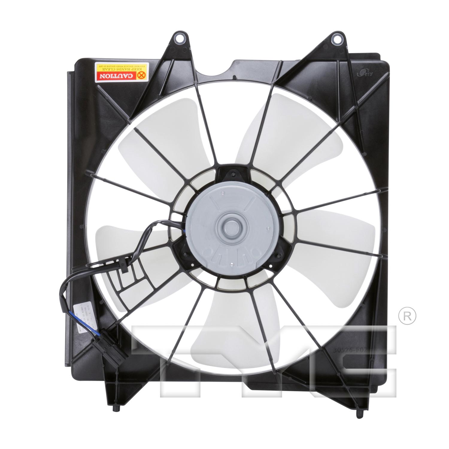 TYC 601190 Engine Cooling Fan Assembly product image 2 of 3