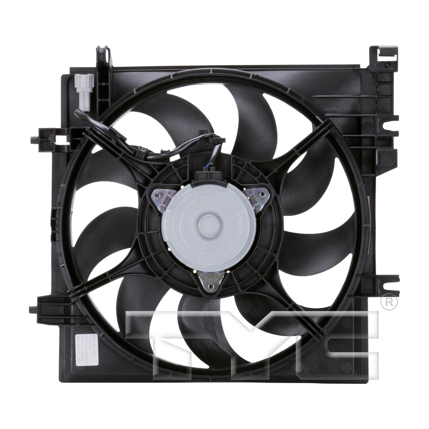TYC 601260 - Engine Cooling Fan Assembly TYC 601260 Engine Cooling Fan Assembly product image 2 of 4