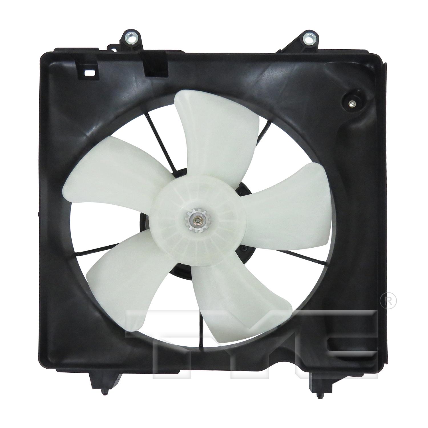 TYC 601540 Dual Radiator and Condenser Fan Assembly product image 1 of 3