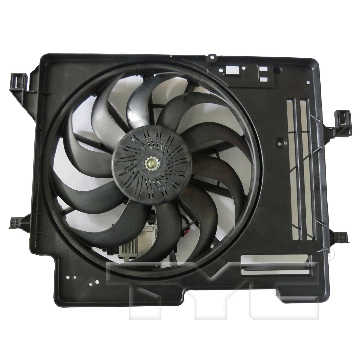 TYC 601600 Engine Cooling Fan Assembly product image 1 of 3