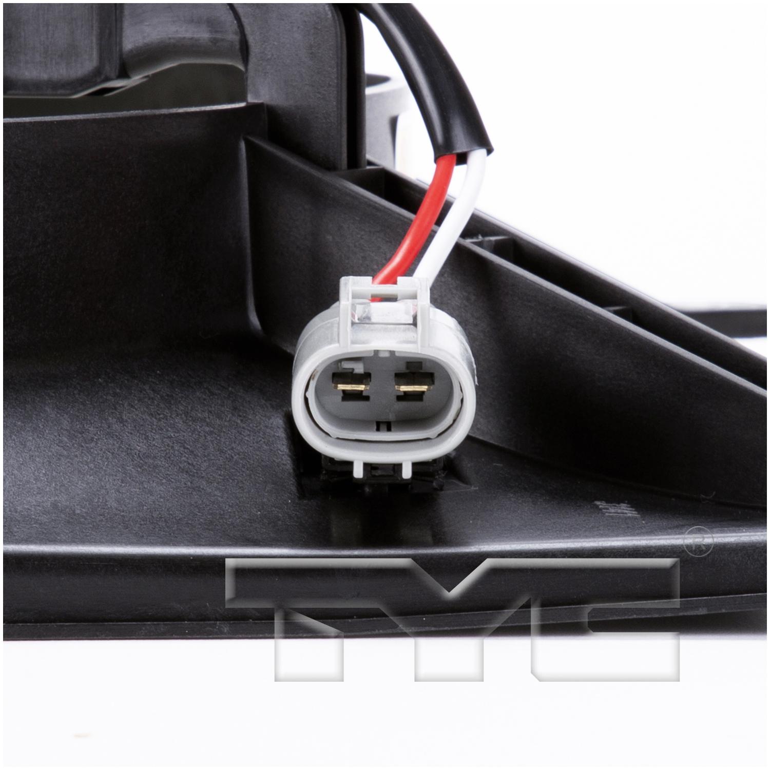 TYC 610110 A/C Condenser Fan Assembly product image 3 of 4