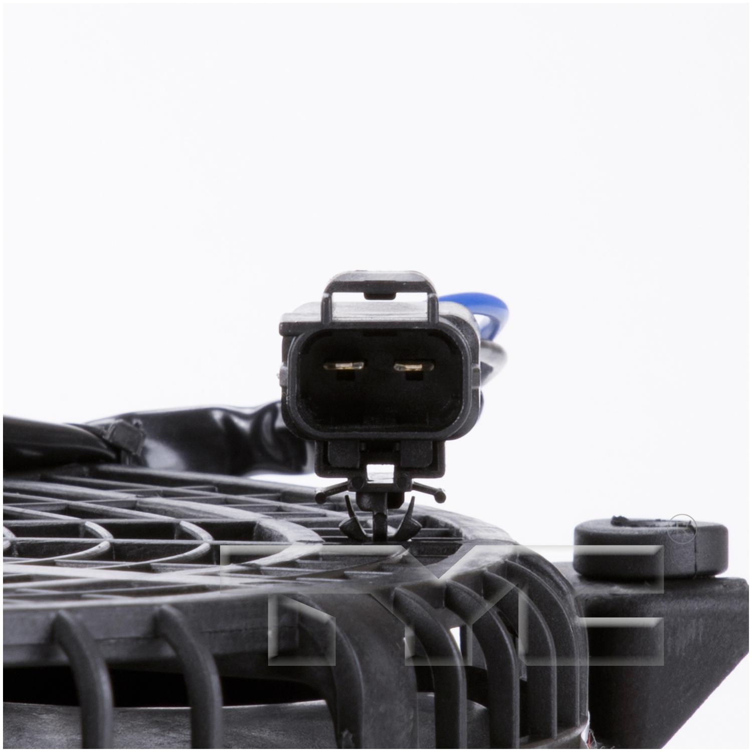 TYC 610150 A/C Condenser Fan Assembly product image 3 of 3