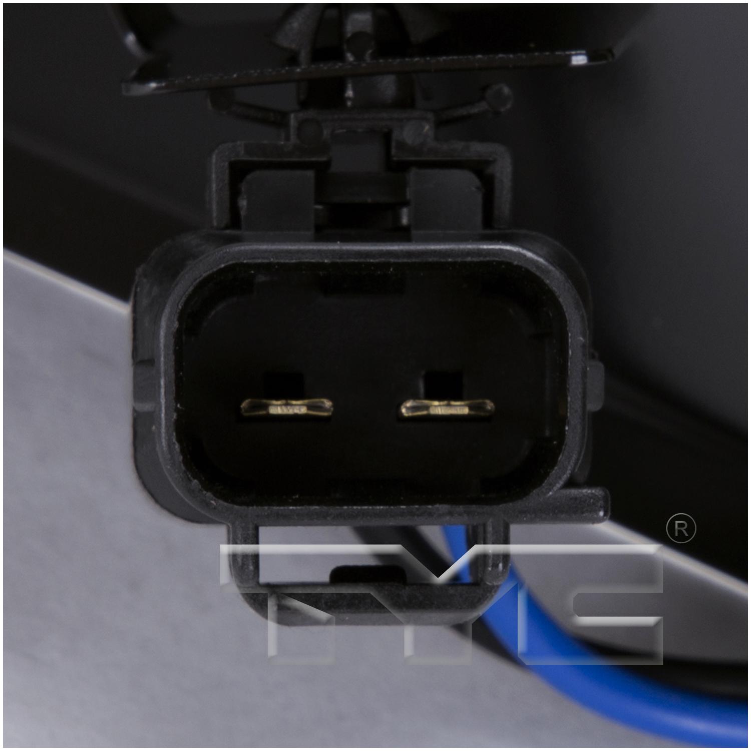 TYC 610450 A/C Condenser Fan Assembly product image 3 of 3