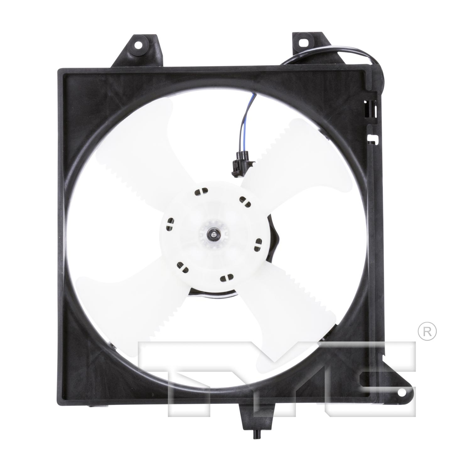 TYC 610510 A/C Condenser Fan Assembly product image 1 of 4