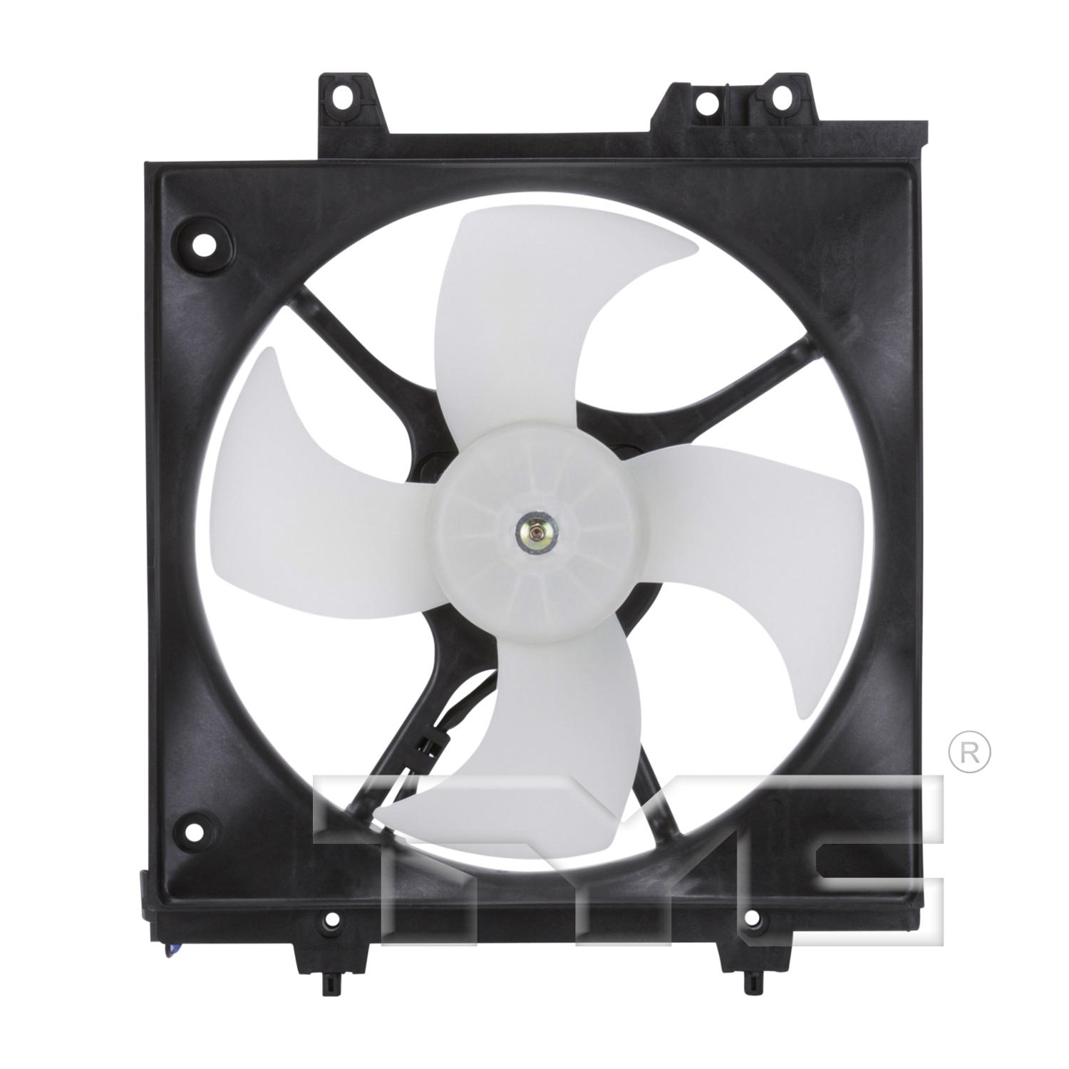 TYC 610550 A/C Condenser Fan Assembly product image 1 of 4