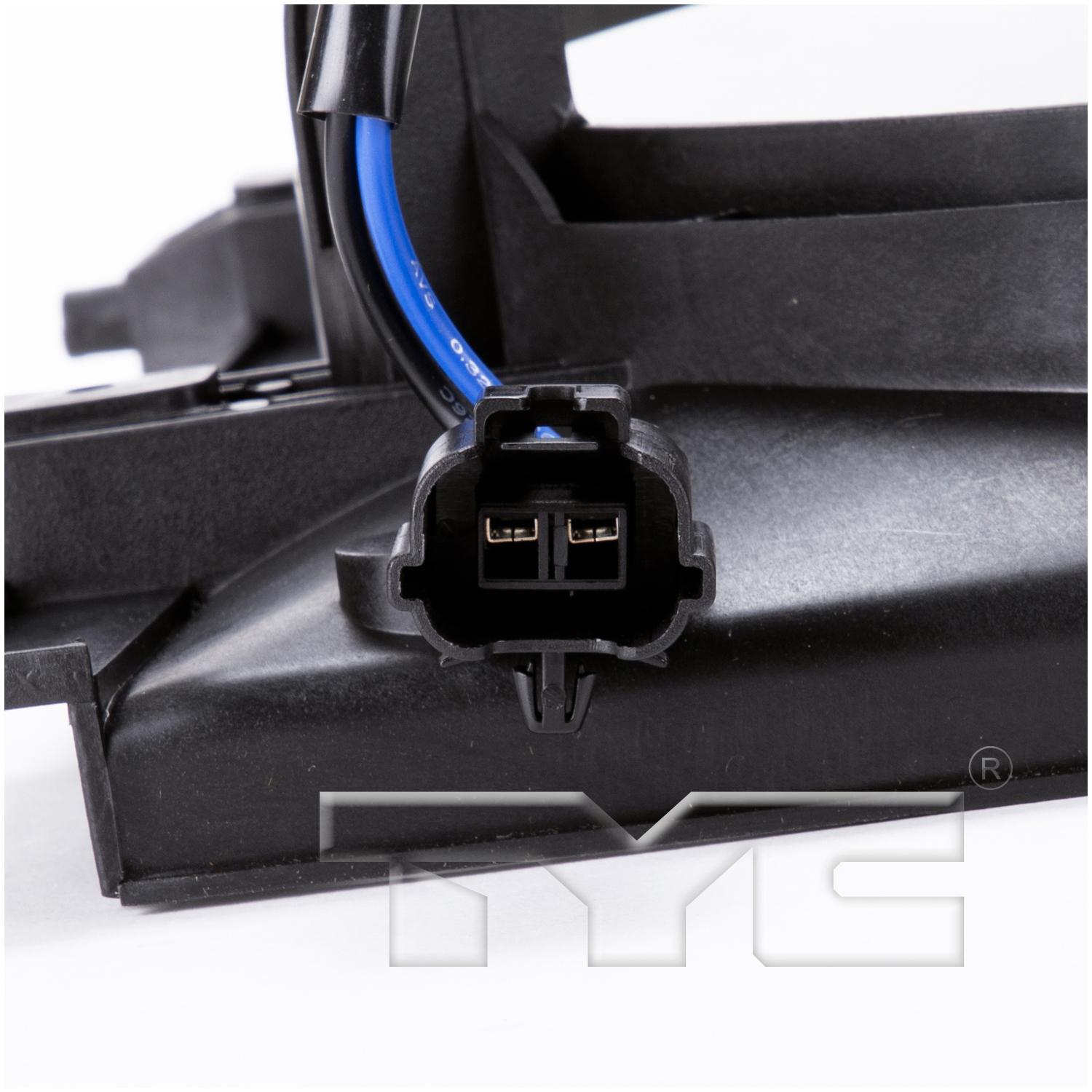 TYC 610550 A/C Condenser Fan Assembly product image 3 of 4