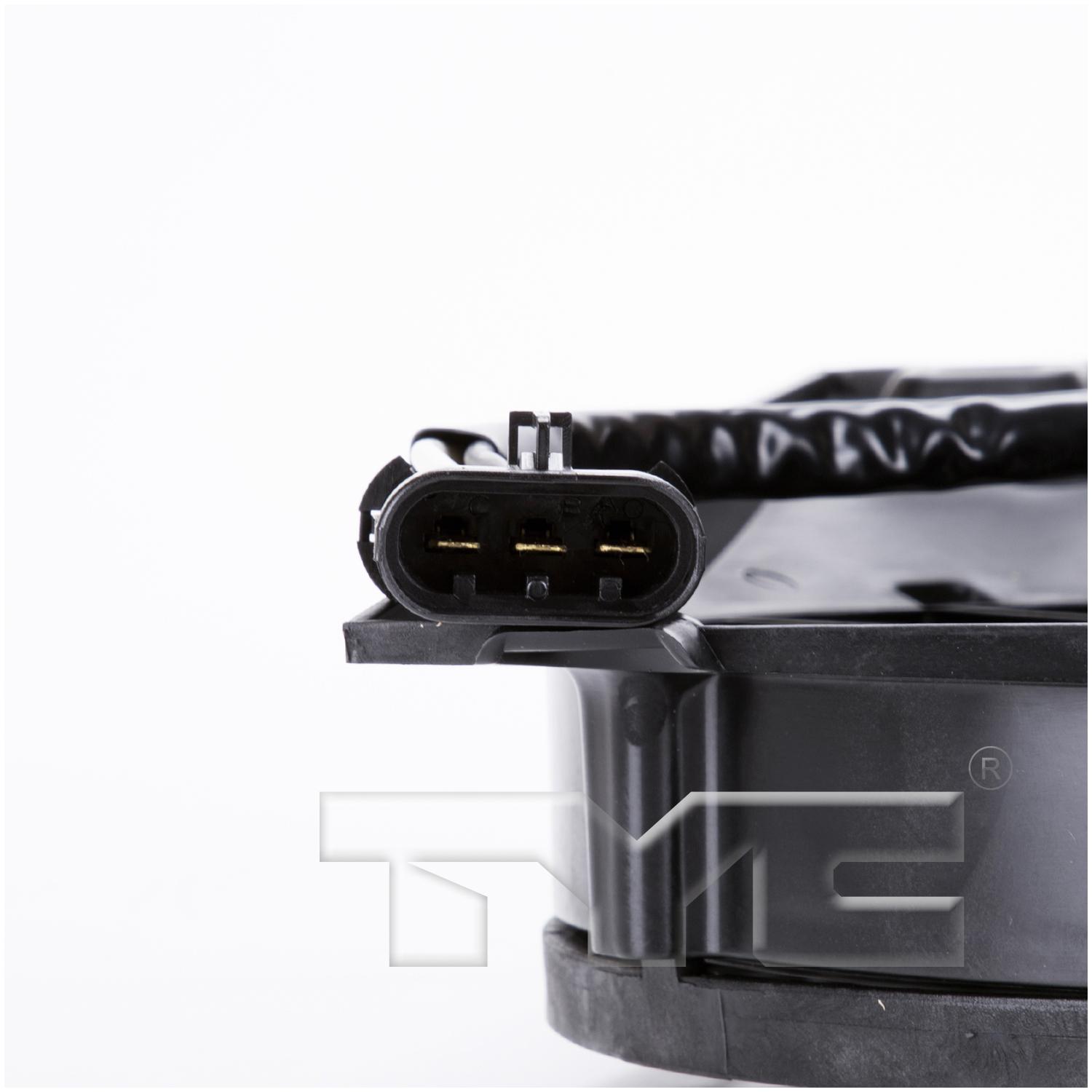 TYC 610640 A/C Condenser Fan Assembly product image 3 of 3