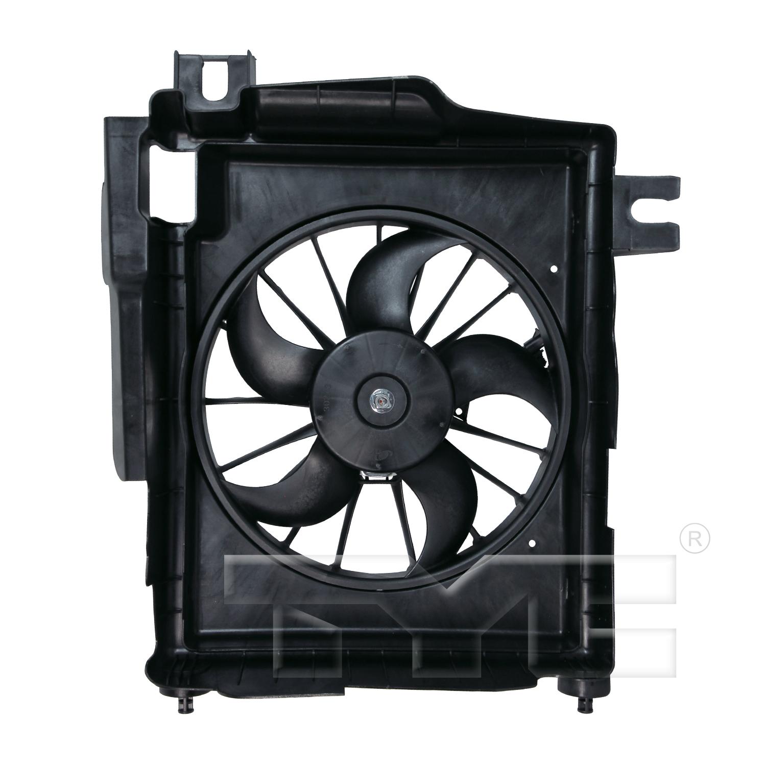 TYC 610730 A/C Condenser Fan Assembly product image 1 of 3