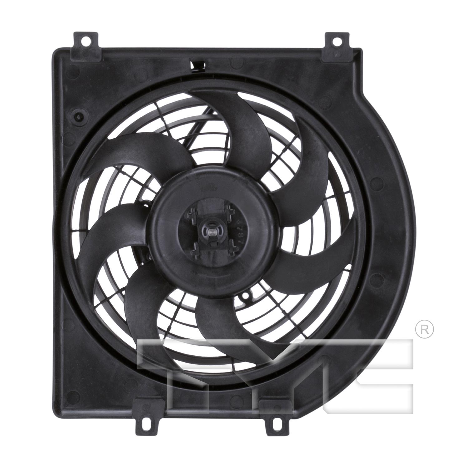 TYC 610740 A/C Condenser Fan Assembly product image 1 of 3