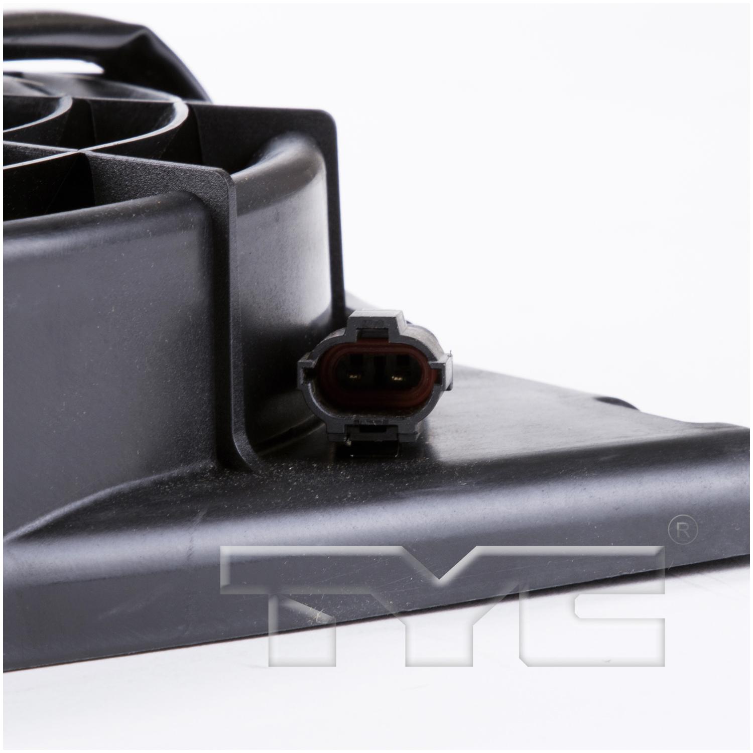 TYC 610740 A/C Condenser Fan Assembly product image 3 of 3
