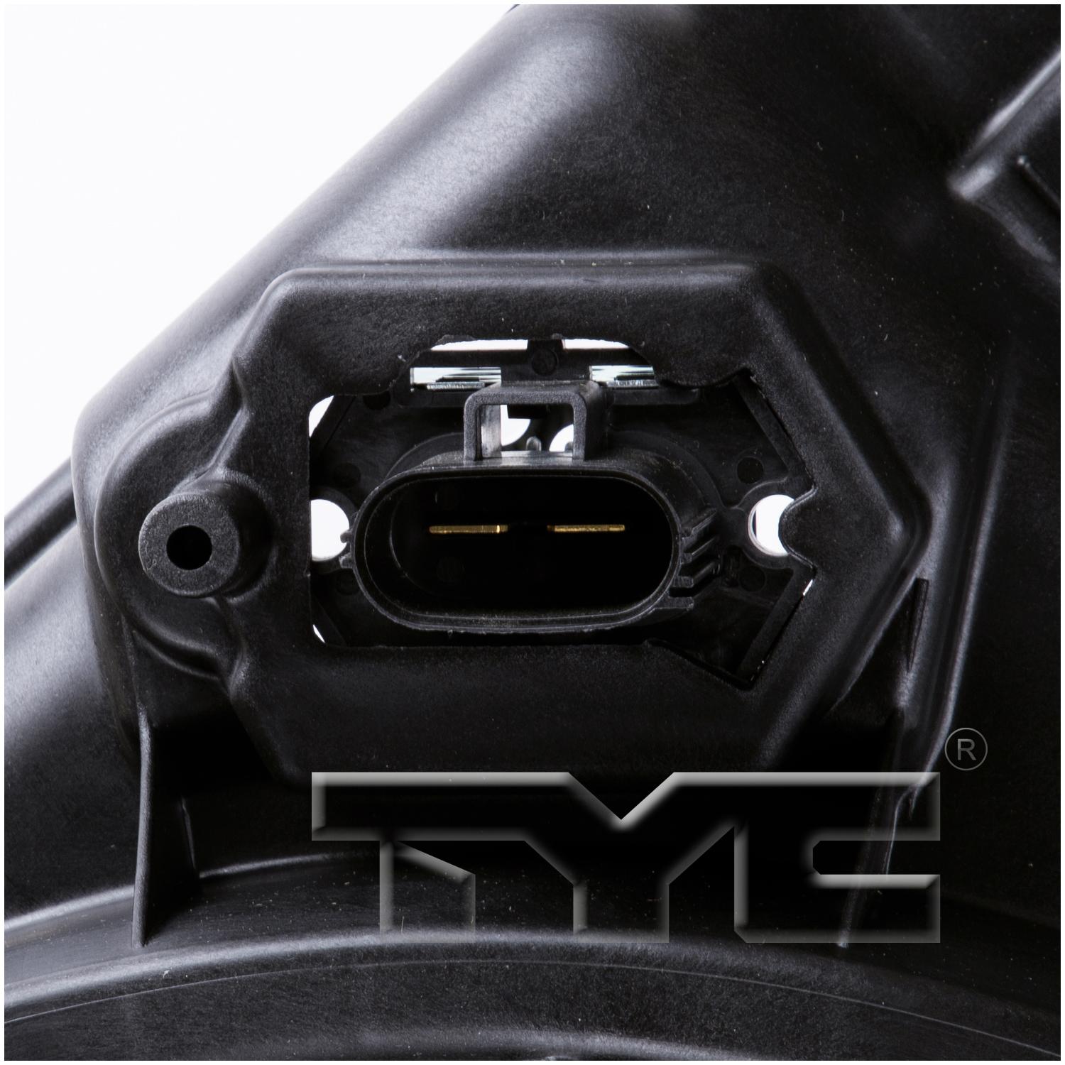 TYC 610830 A/C Condenser Fan Assembly product image 3 of 4