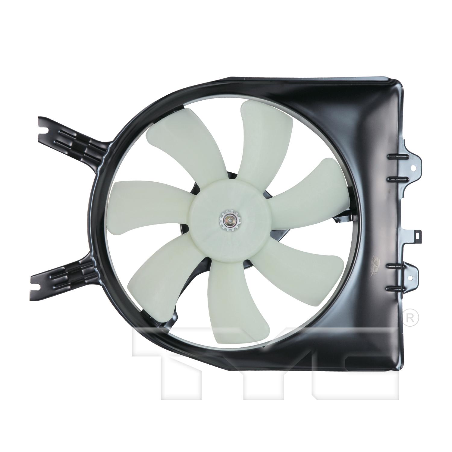 TYC 610850 A/C Condenser Fan Assembly product image 1 of 3