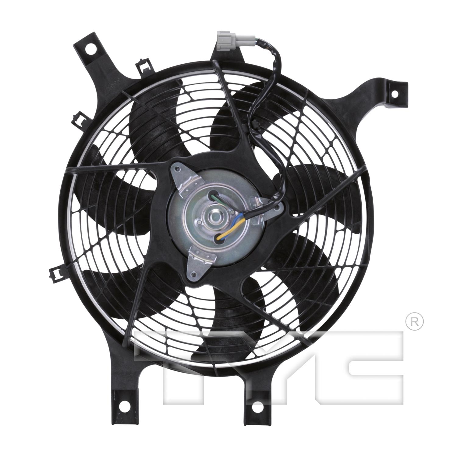 TYC 610860 - A/C Condenser Fan Assembly TYC 610860 A/C Condenser Fan Assembly product image 2 of 4