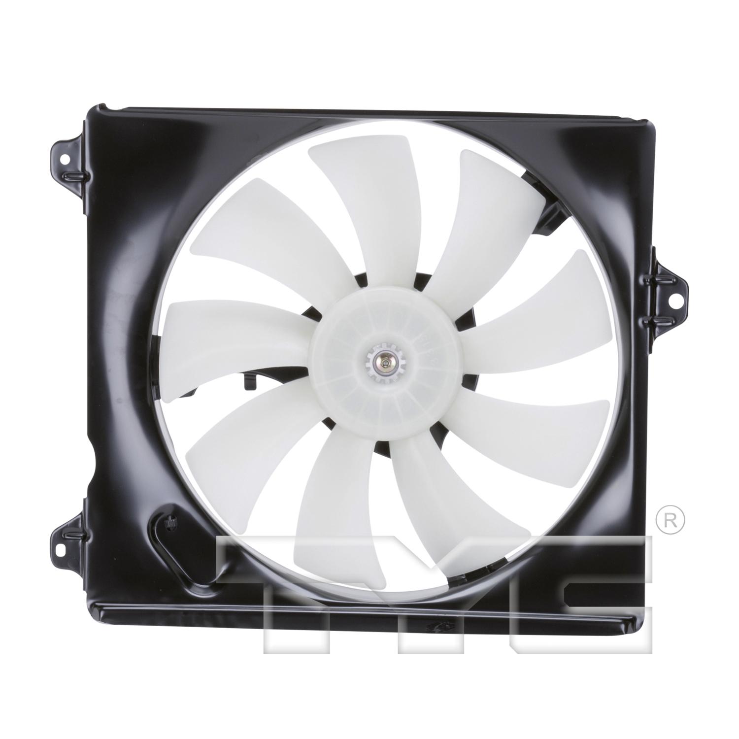 TYC 610870 A/C Condenser Fan Assembly product image 1 of 3
