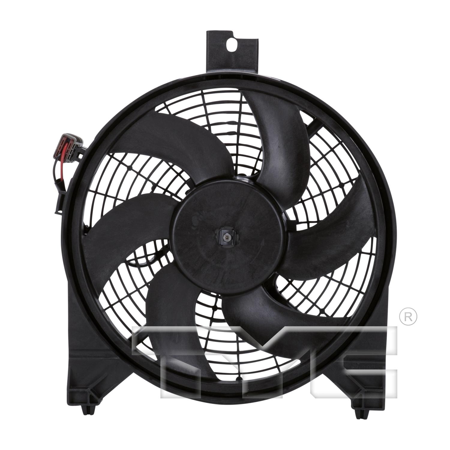 TYC 610880 A/C Condenser Fan Assembly product image 1 of 3