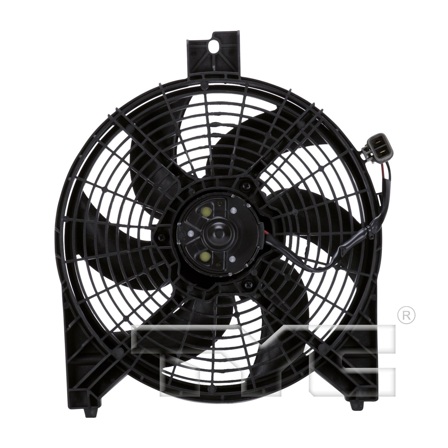 TYC 610880 A/C Condenser Fan Assembly product image 2 of 3