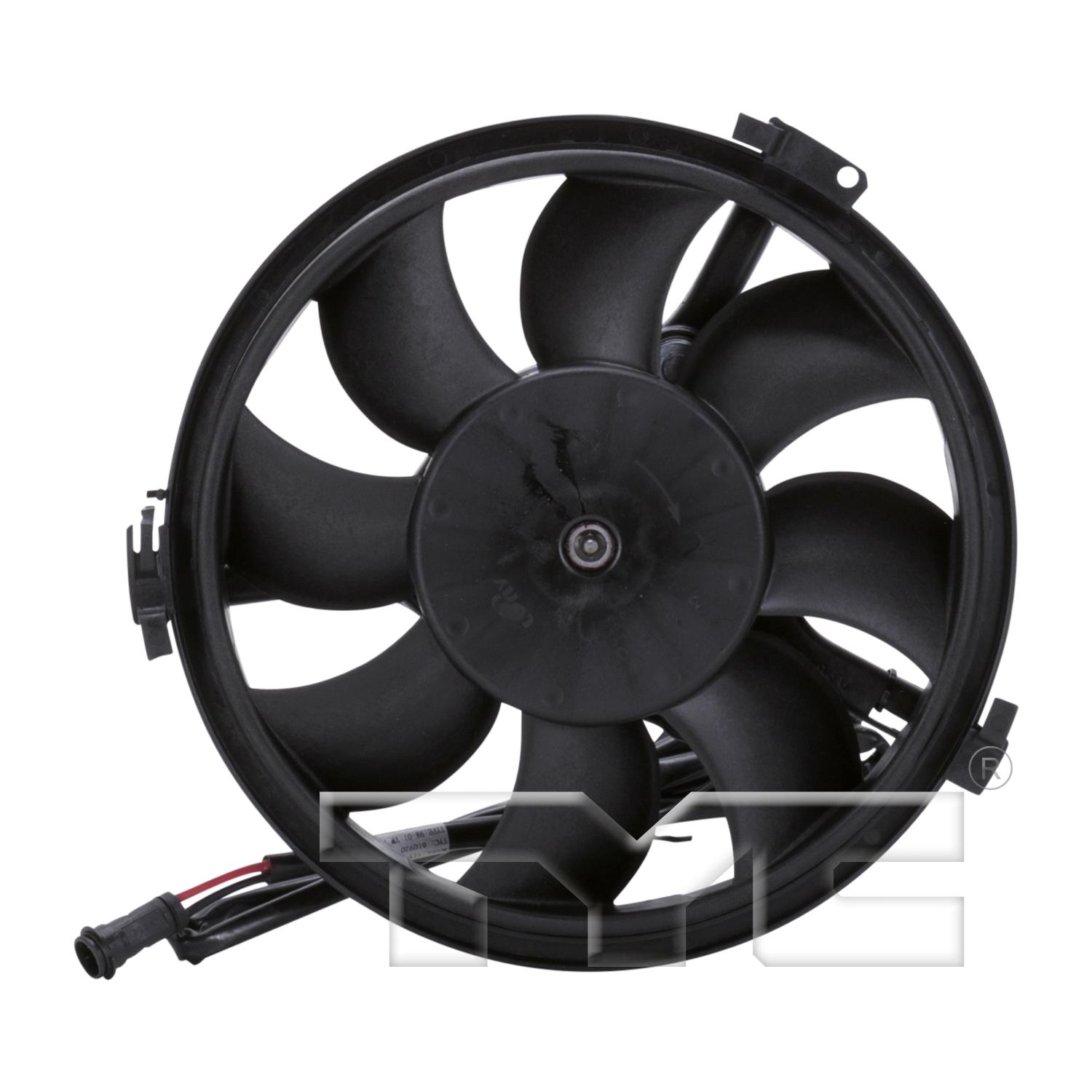 TYC 610920 A/C Condenser Fan Assembly product image 1 of 4