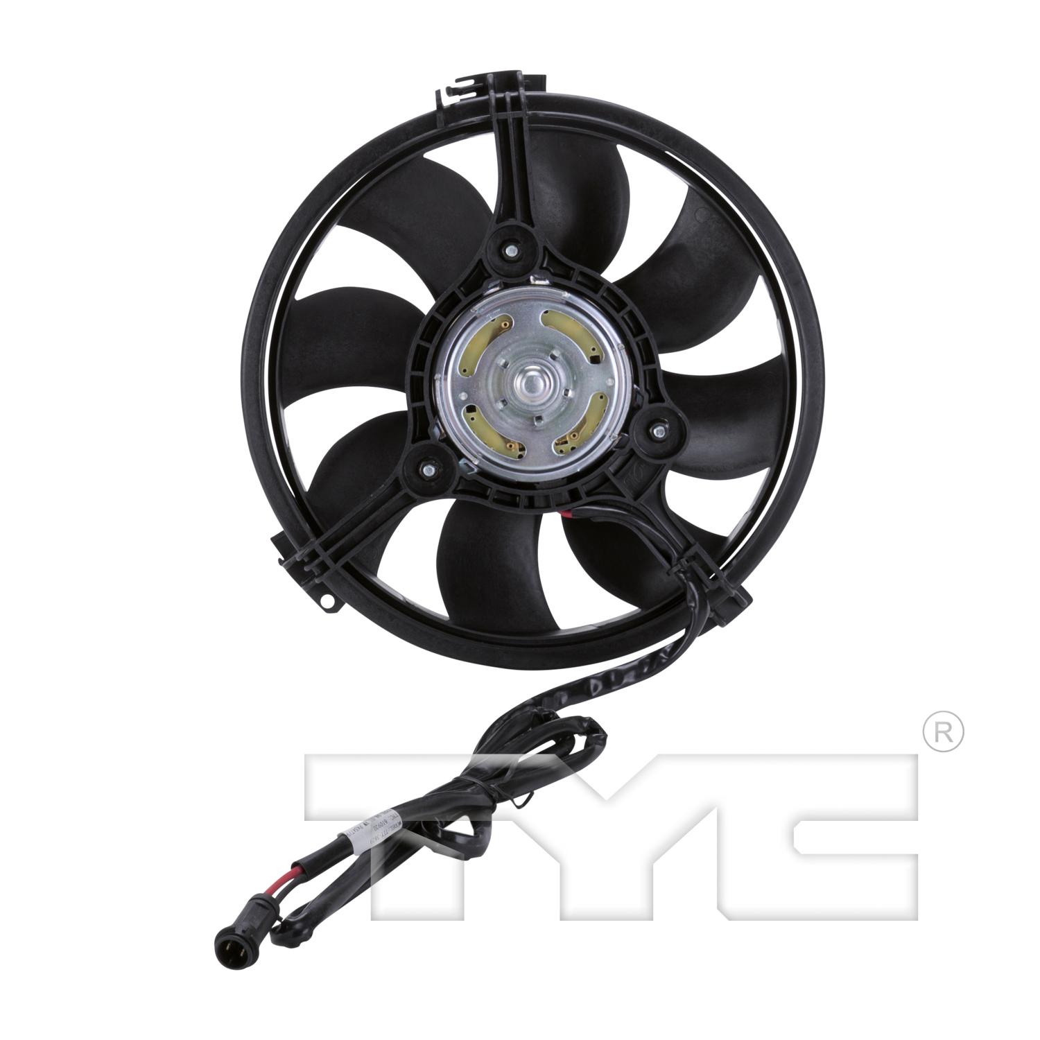 TYC 610920 A/C Condenser Fan Assembly product image 2 of 4