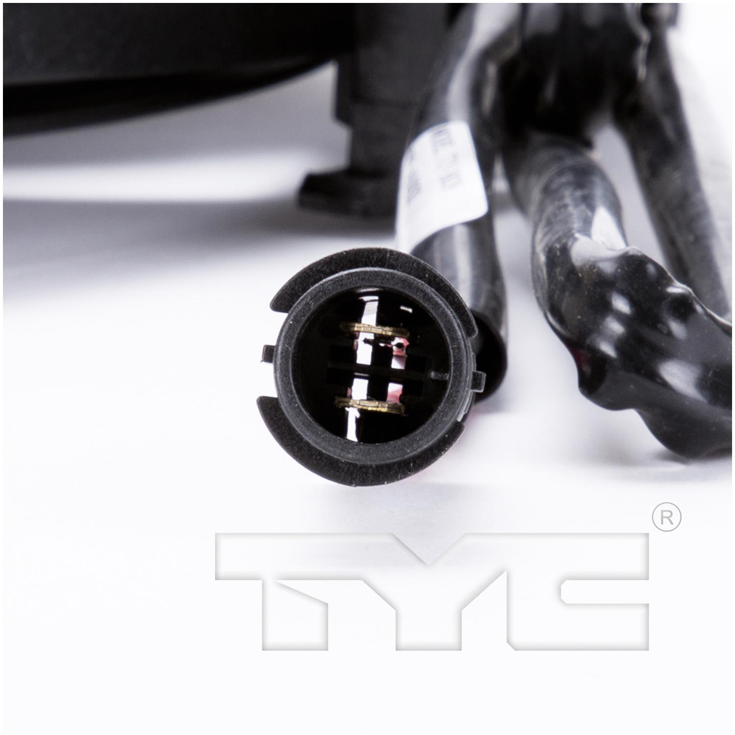 TYC 610920 A/C Condenser Fan Assembly product image 4 of 4