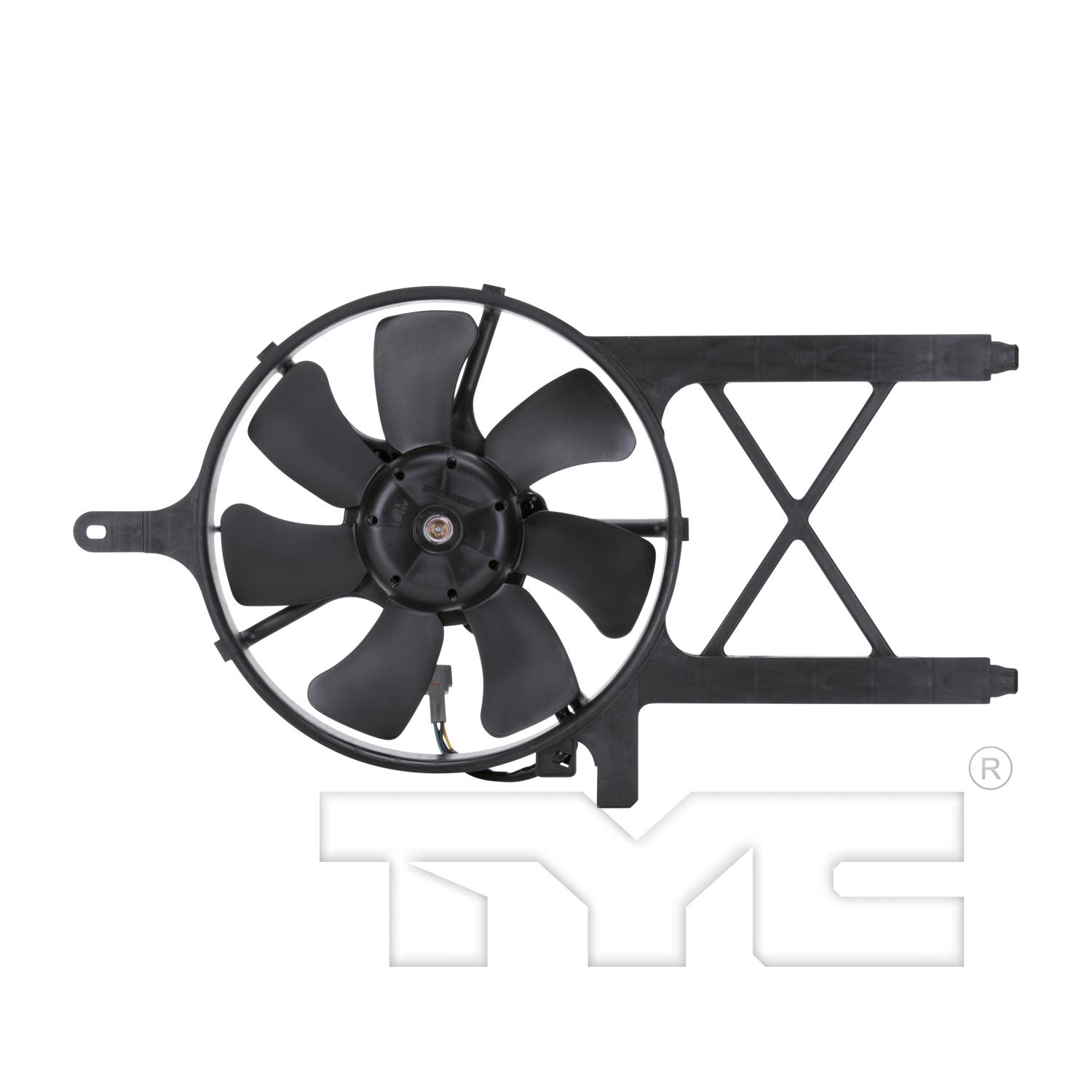 TYC 610960 - A/C Condenser Fan Assembly TYC 610960 A/C Condenser Fan Assembly product image 1 of 3