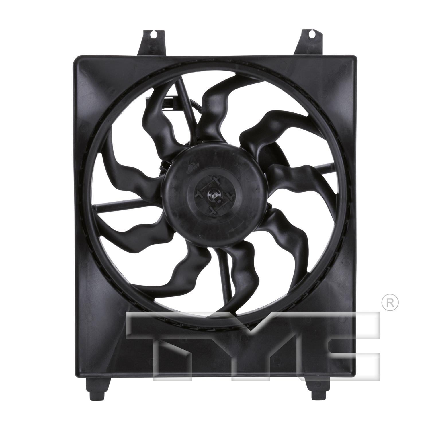 TYC 611000 A/C Condenser Fan Assembly product image 1 of 4
