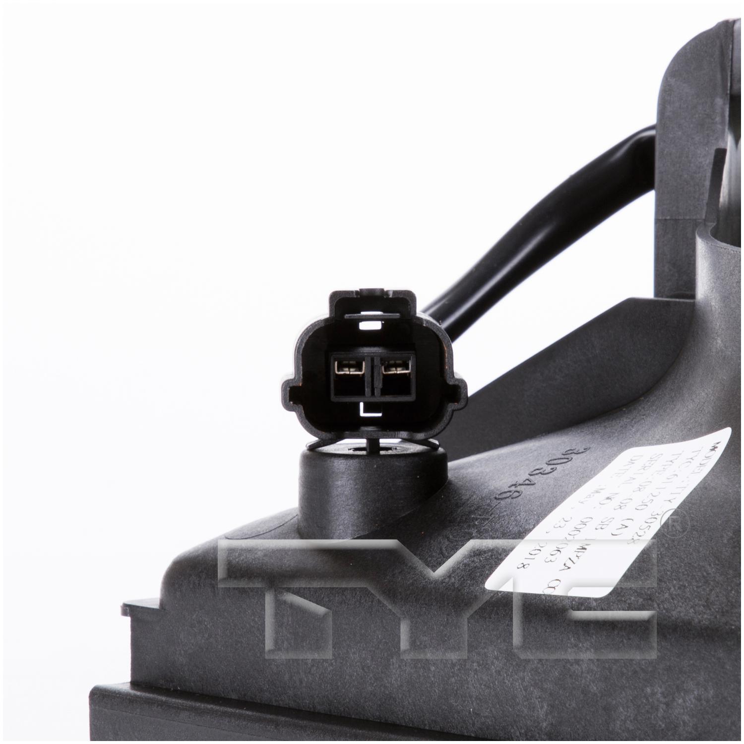 TYC 611250 A/C Condenser Fan Assembly product image 3 of 3
