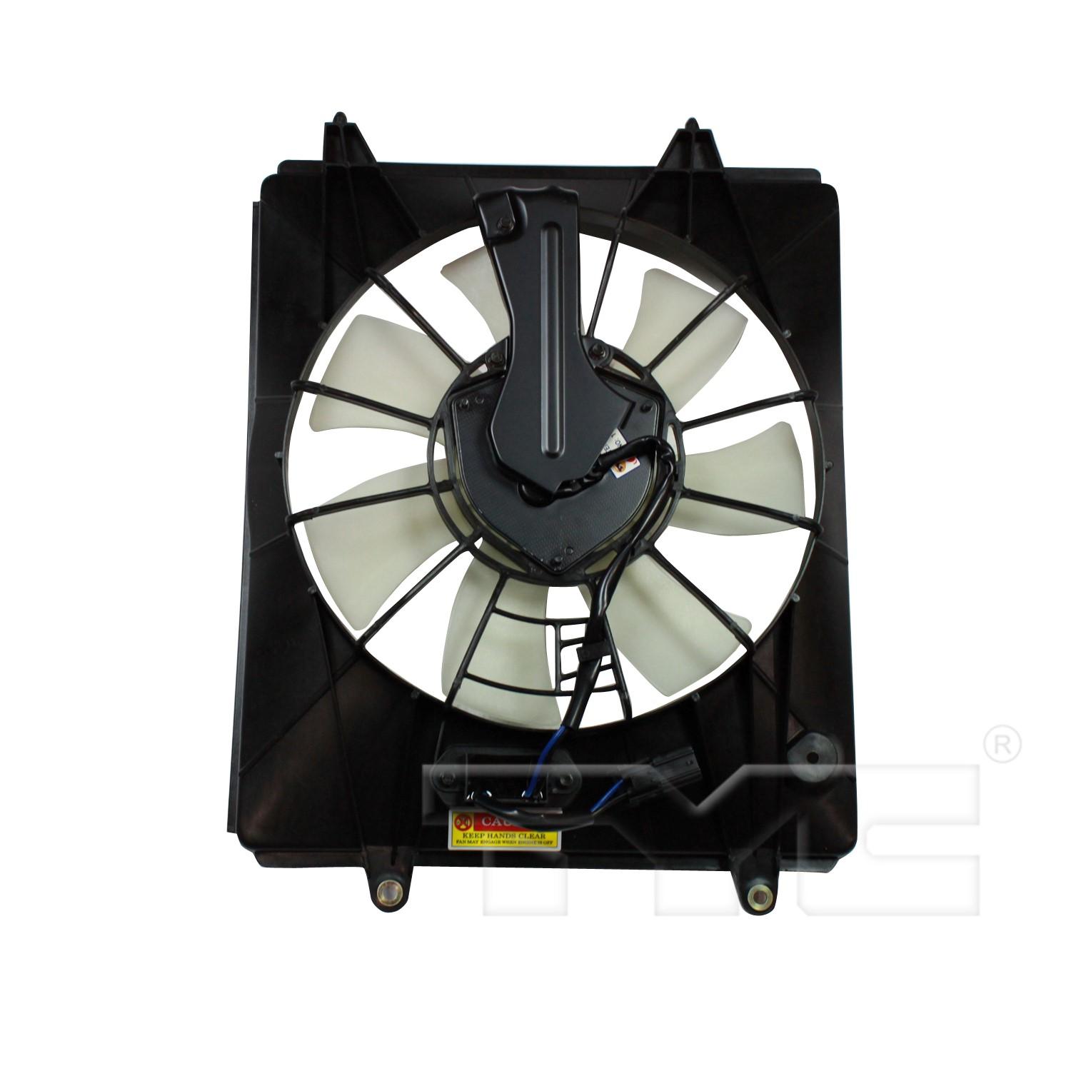 TYC 611330 A/C Condenser Fan Assembly product image 1 of 3