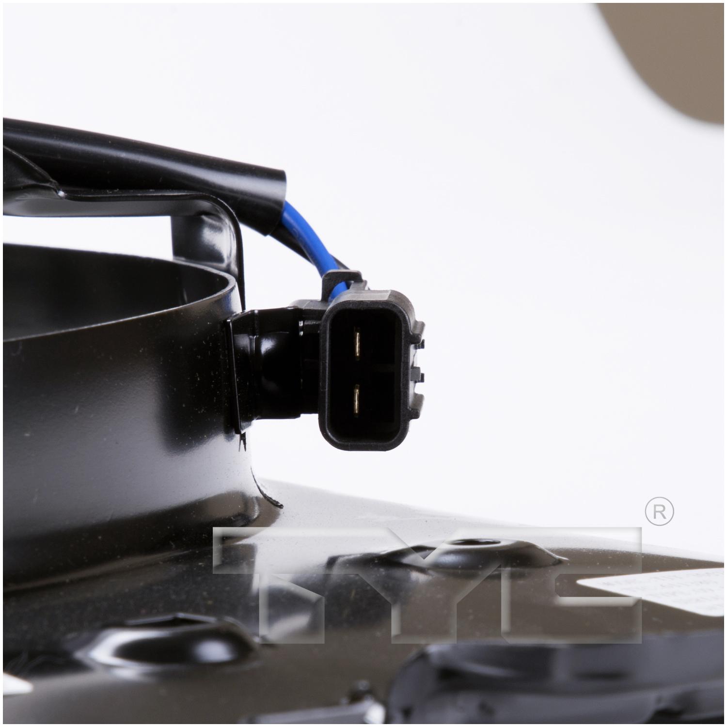 TYC 611380 A/C Condenser Fan Assembly product image 3 of 3