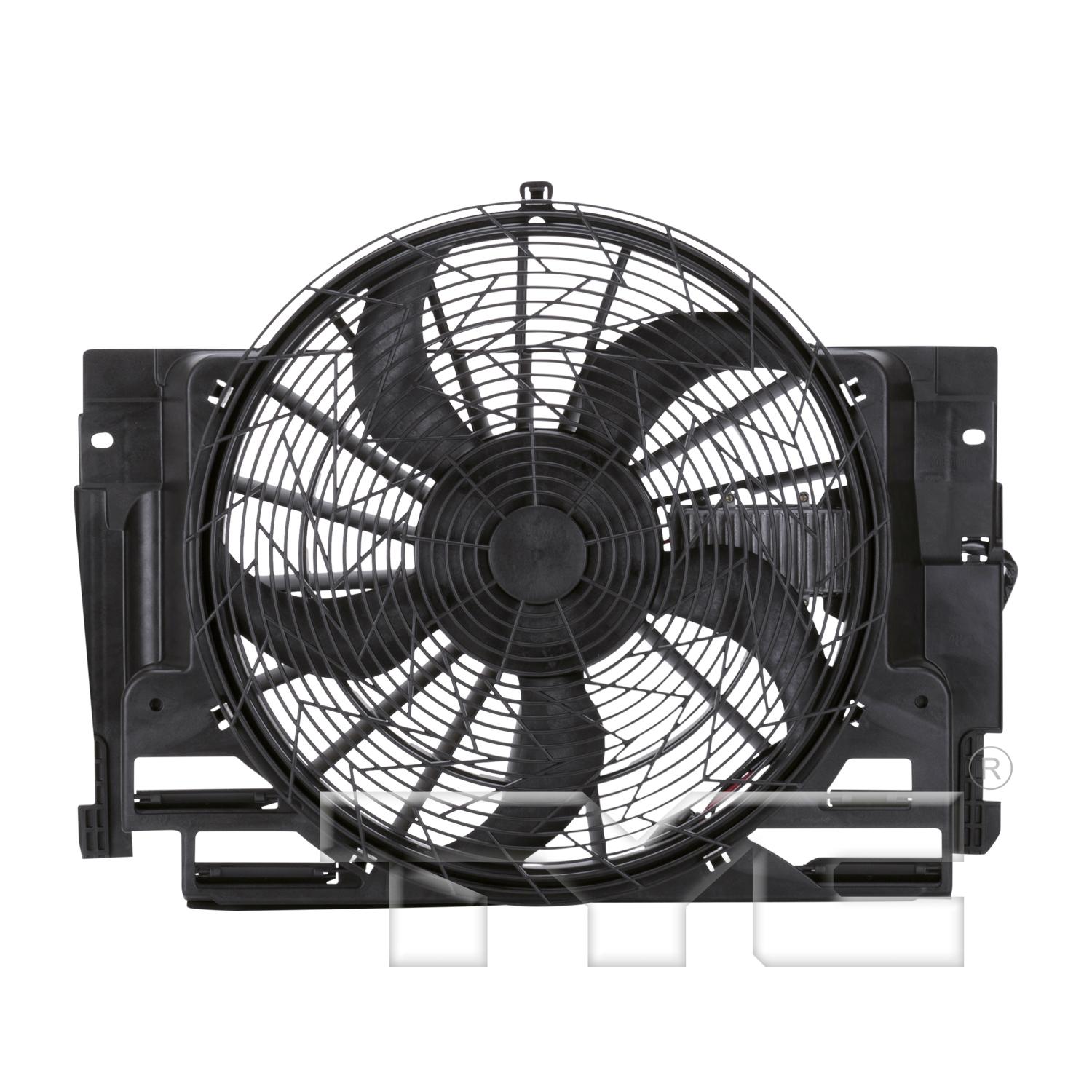 TYC 611400 A/C Condenser Fan Assembly product image 1 of 4