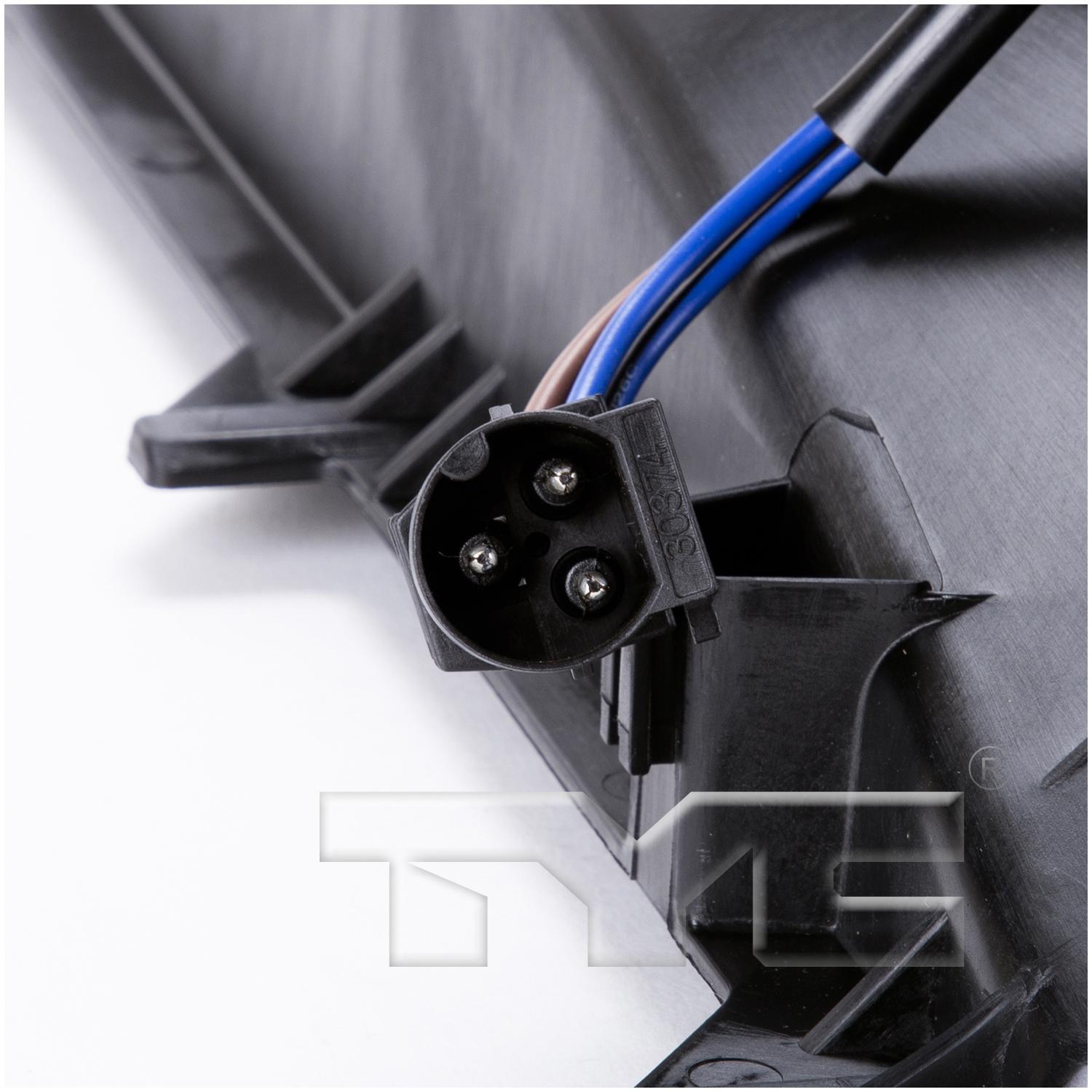 TYC 611440 A/C Condenser Fan Assembly product image 4 of 4