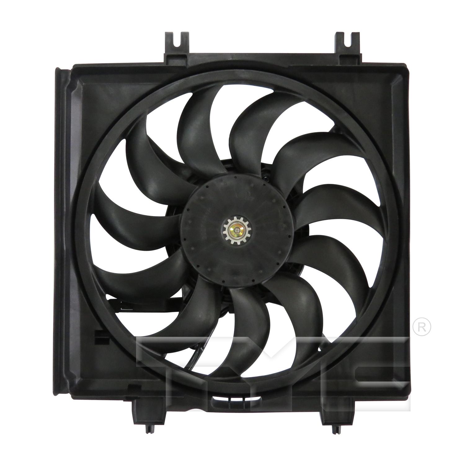 TYC 611460 A/C Condenser Fan Assembly product image 1 of 3