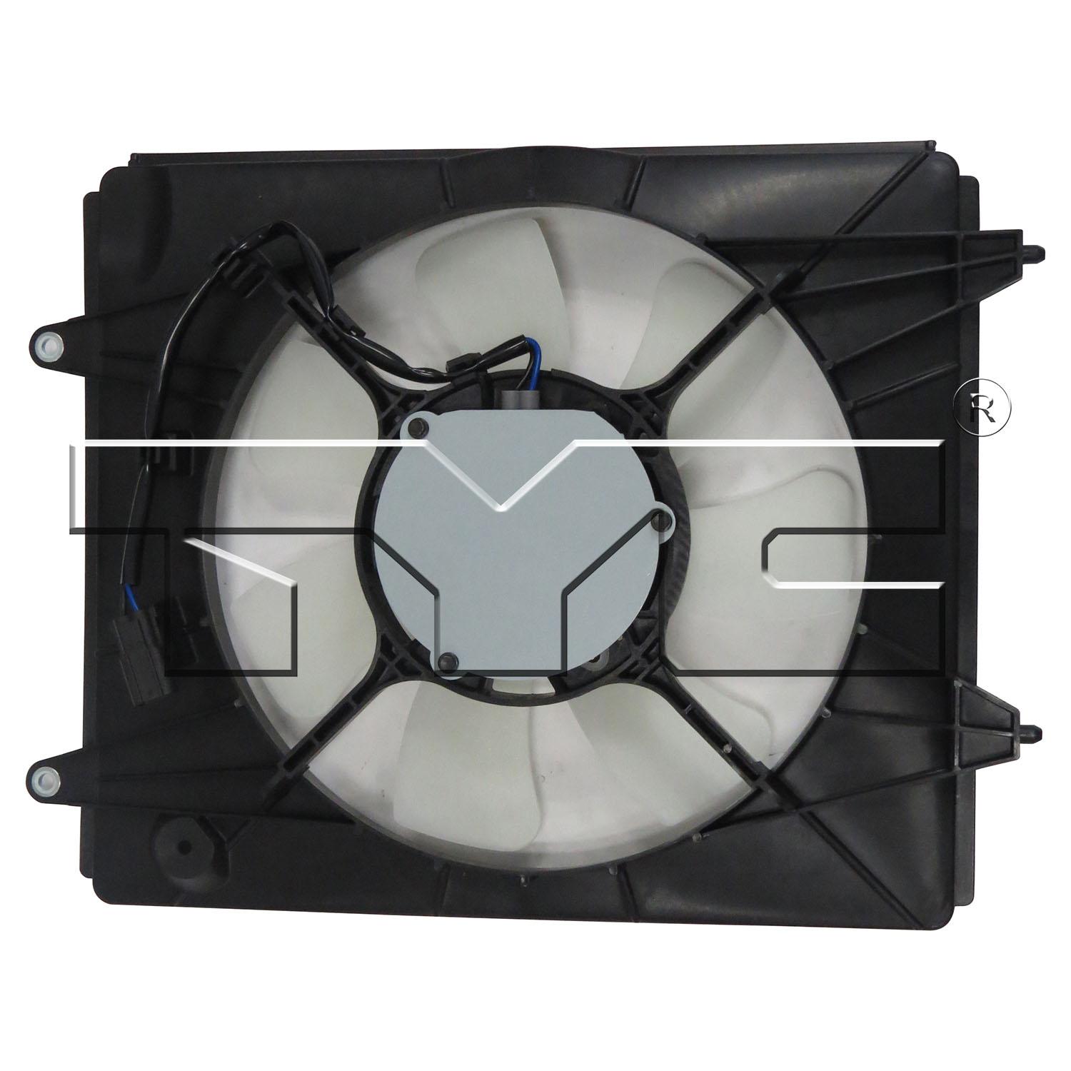 TYC 611520 A/C Condenser Fan Assembly product image 2 of 3