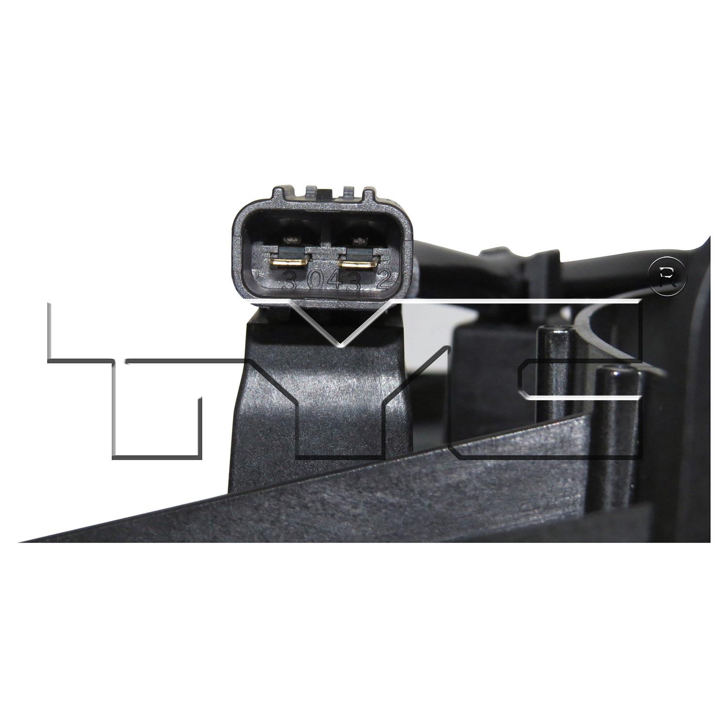 TYC 611520 A/C Condenser Fan Assembly product image 3 of 3