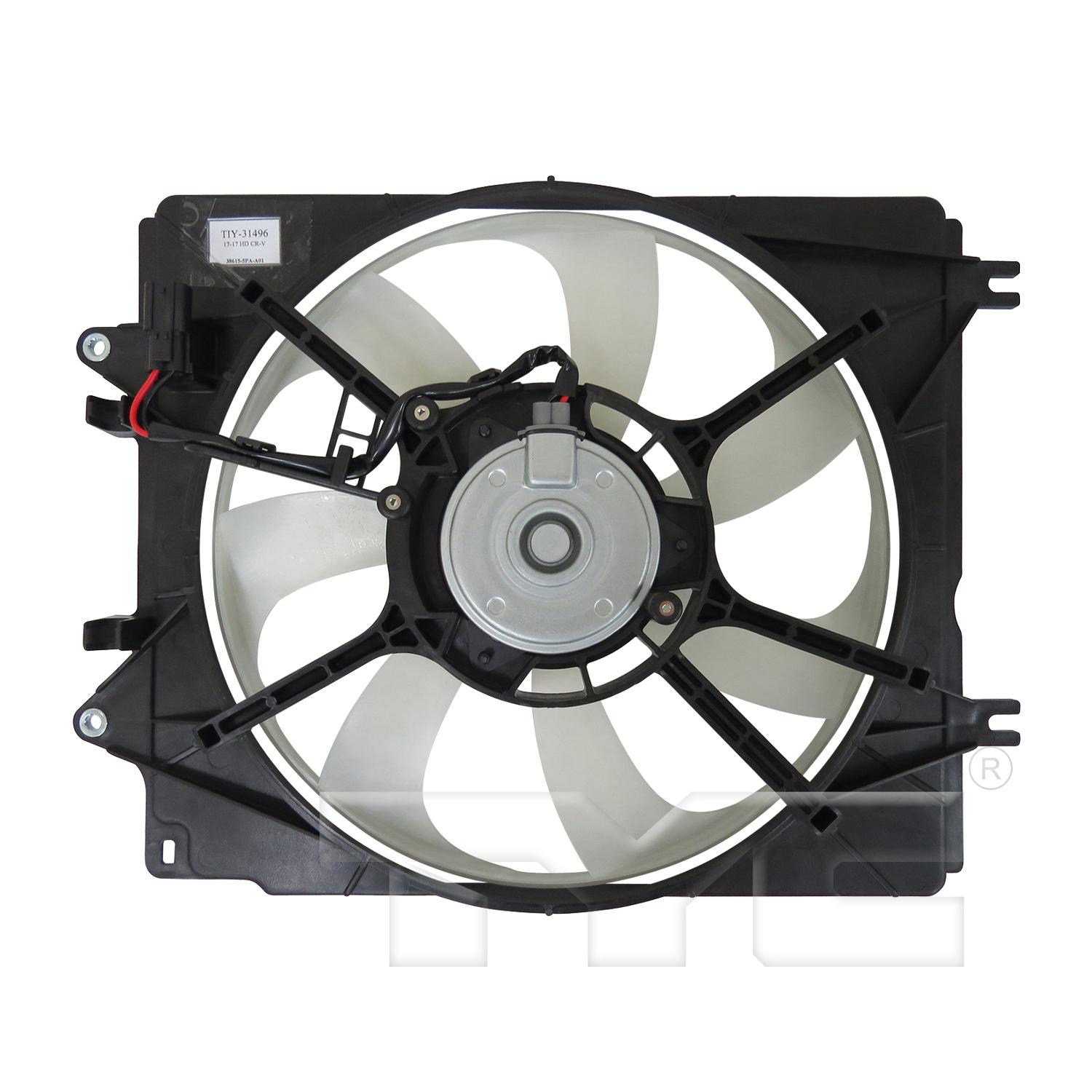 TYC 611550 - A/C Condenser Fan Assembly TYC 611550 A/C Condenser Fan Assembly product image 2 of 3