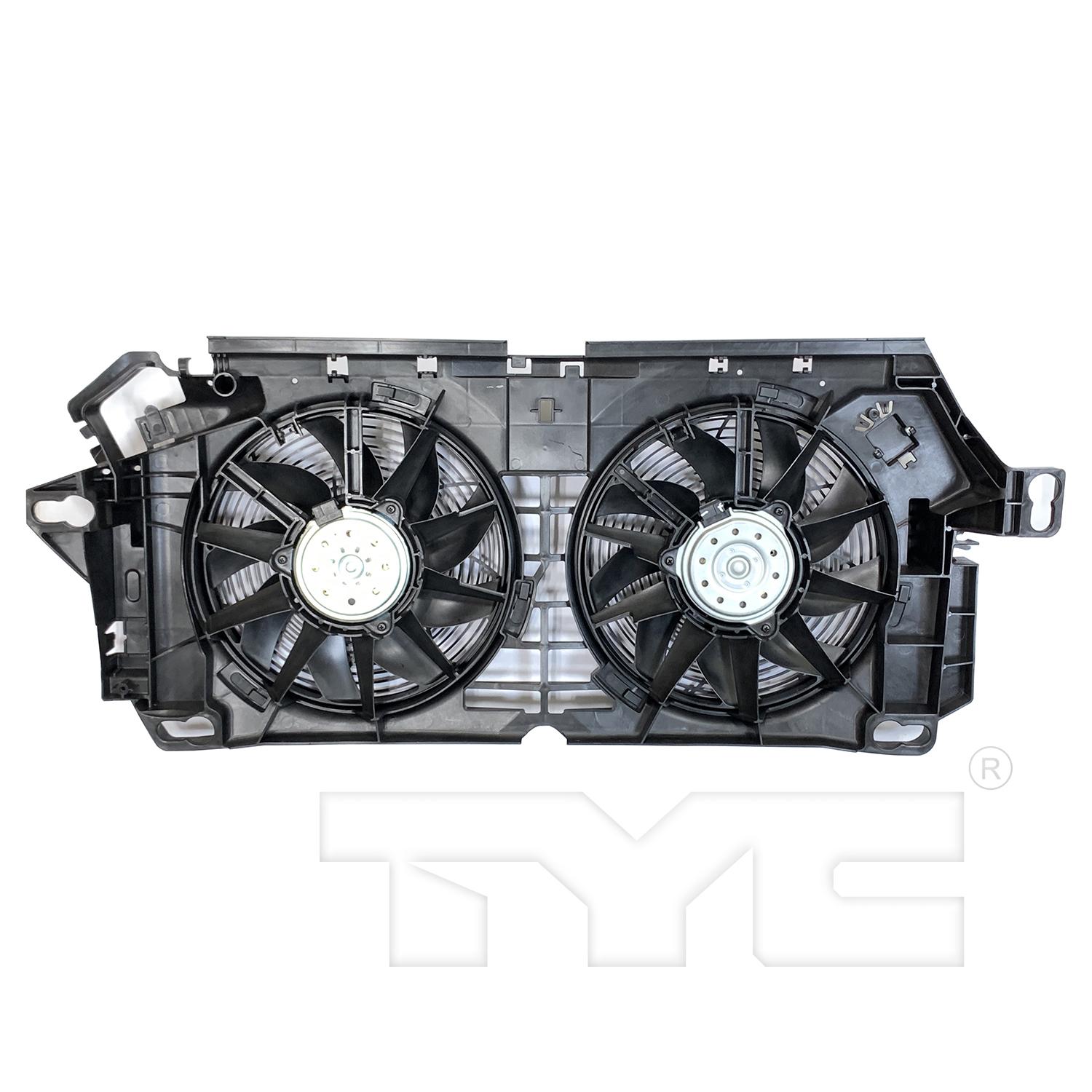 TYC 611570 A/C Condenser Fan Assembly product image 1 of 3