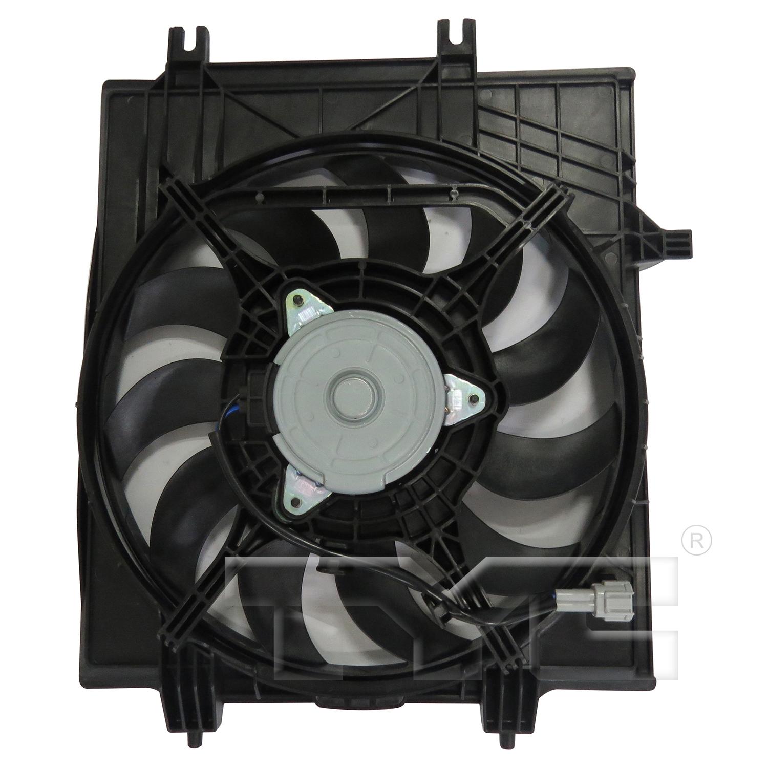 TYC 611590 A/C Condenser Fan Assembly product image 2 of 3