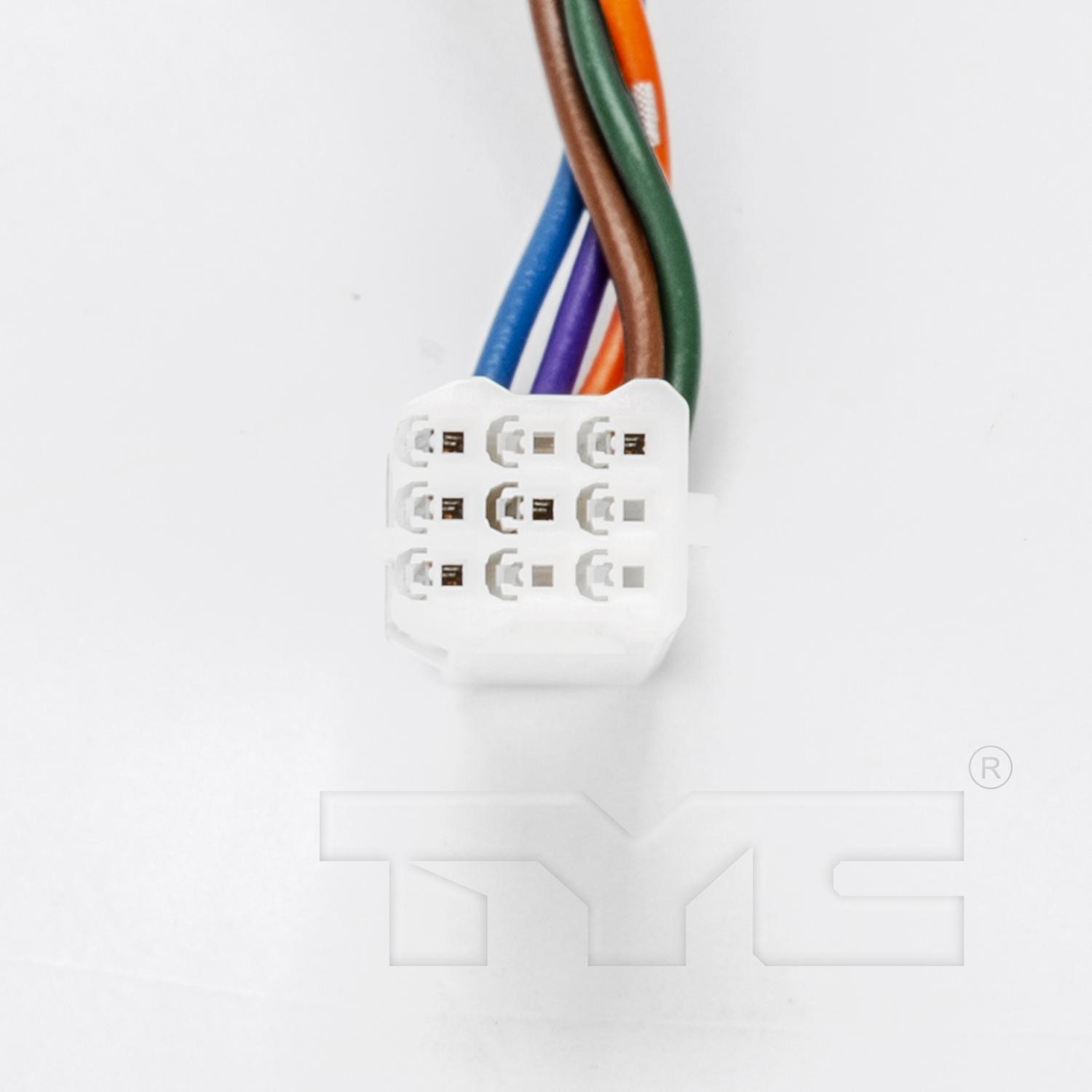 TYC 6120042 Door Mirror product image 3 of 4