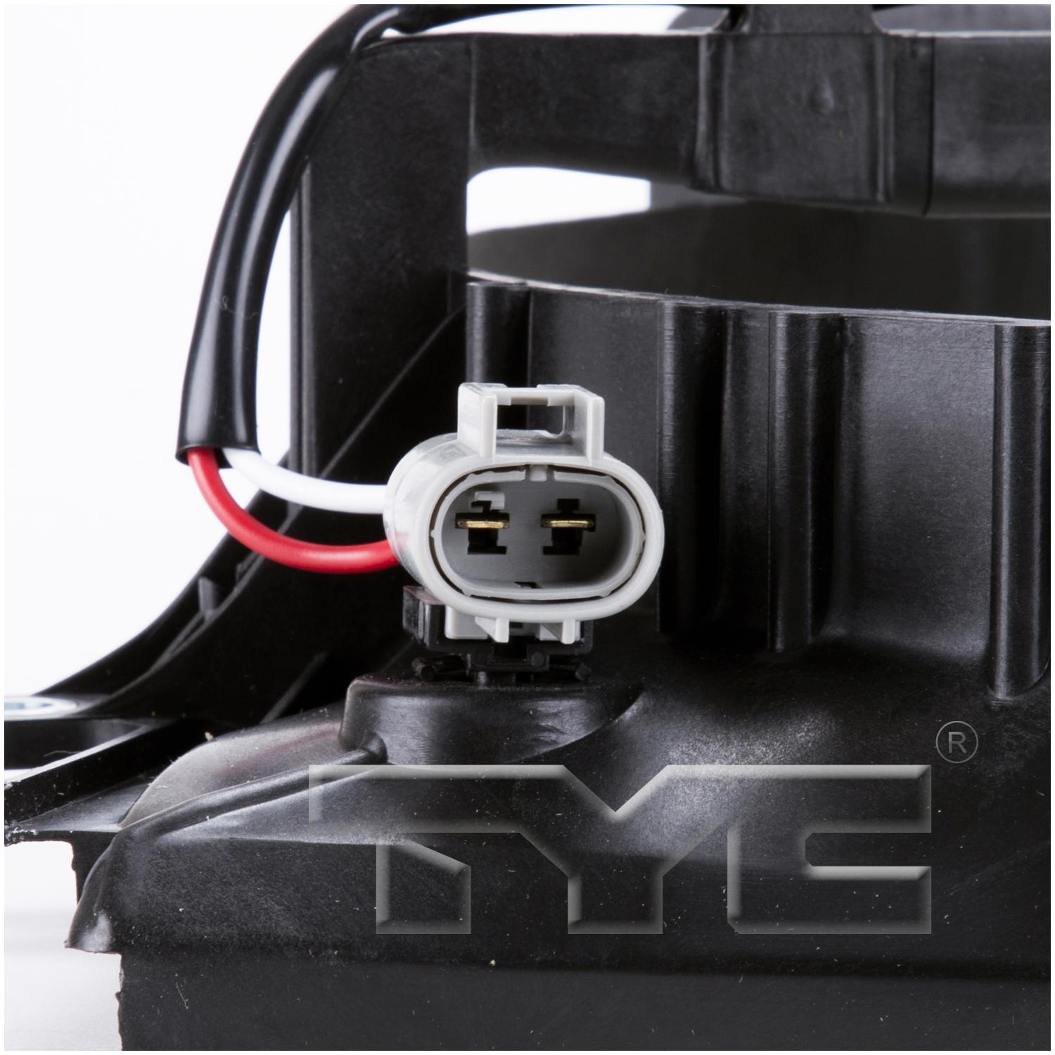 TYC 620010 Dual Radiator and Condenser Fan Assembly product image 4 of 4