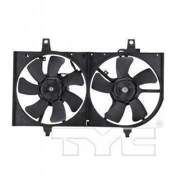 TYC 620020 Dual Radiator and Condenser Fan Assembly product image 1 of 4