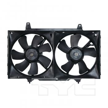 TYC 620040 Dual Radiator and Condenser Fan Assembly product image 1 of 3