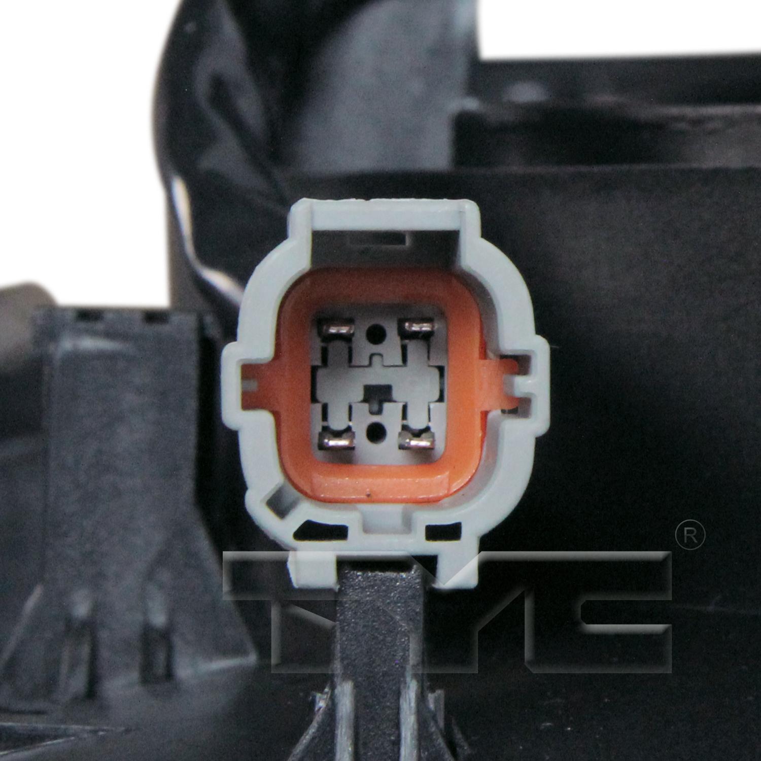 TYC 620050 Dual Radiator and Condenser Fan Assembly product image 3 of 3