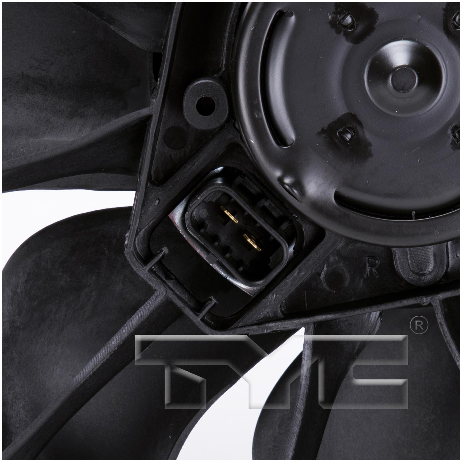 TYC 620090 Dual Radiator and Condenser Fan Assembly product image 4 of 4