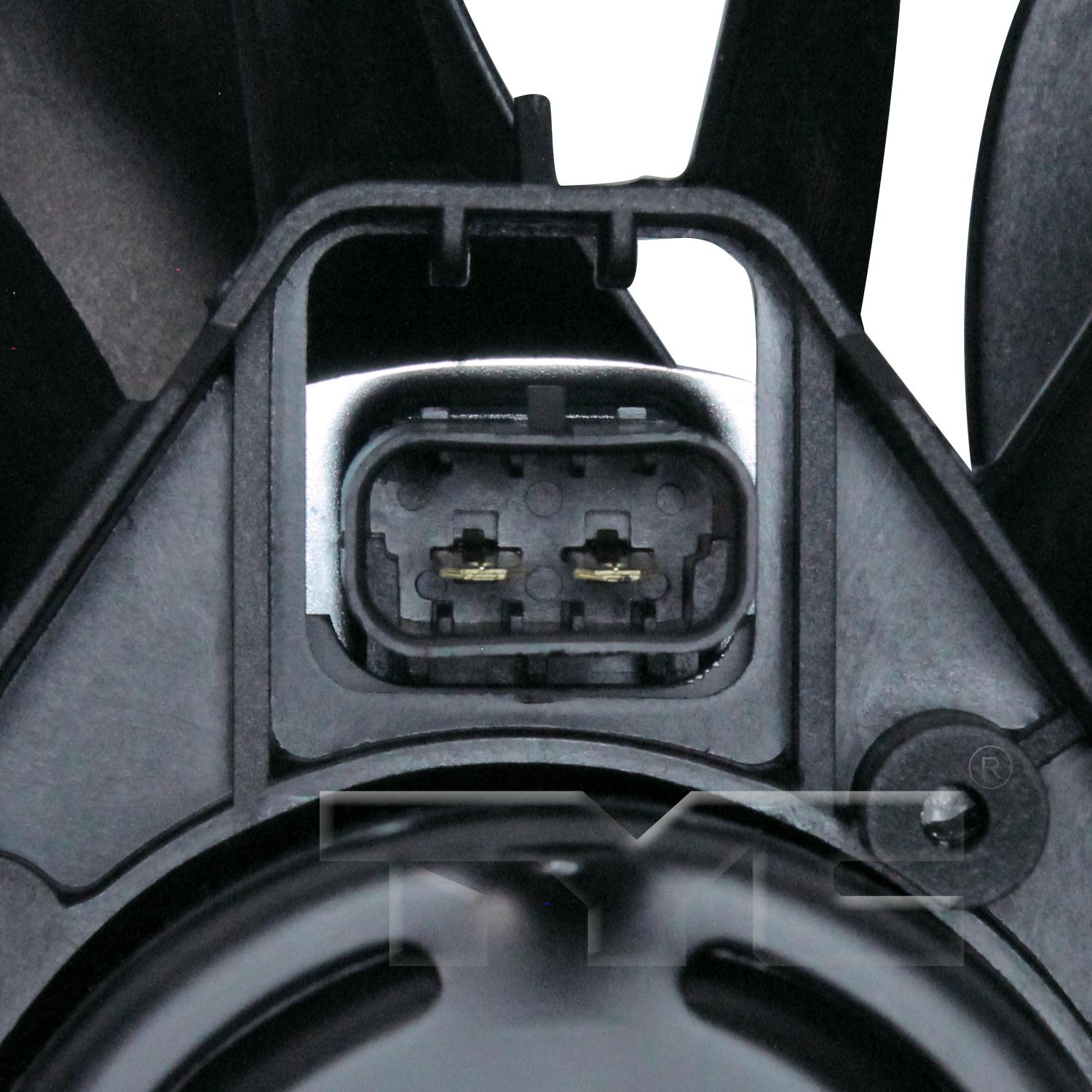 TYC 620100 Dual Radiator and Condenser Fan Assembly product image 3 of 3