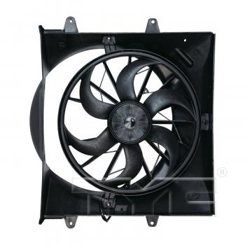 TYC 620200 Dual Radiator and Condenser Fan Assembly product image 1 of 3