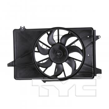 TYC 620220 Dual Radiator and Condenser Fan Assembly product image 1 of 3