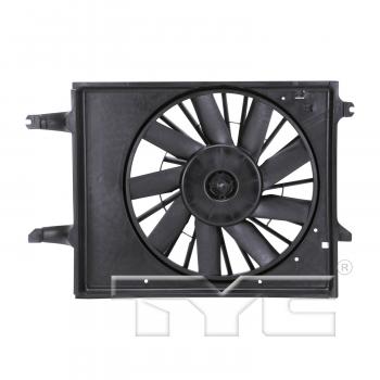 TYC 620350 Dual Radiator and Condenser Fan Assembly product image 1 of 3