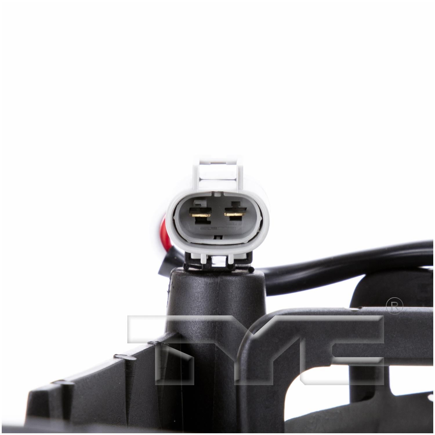 TYC 620400 Dual Radiator and Condenser Fan Assembly product image 4 of 6