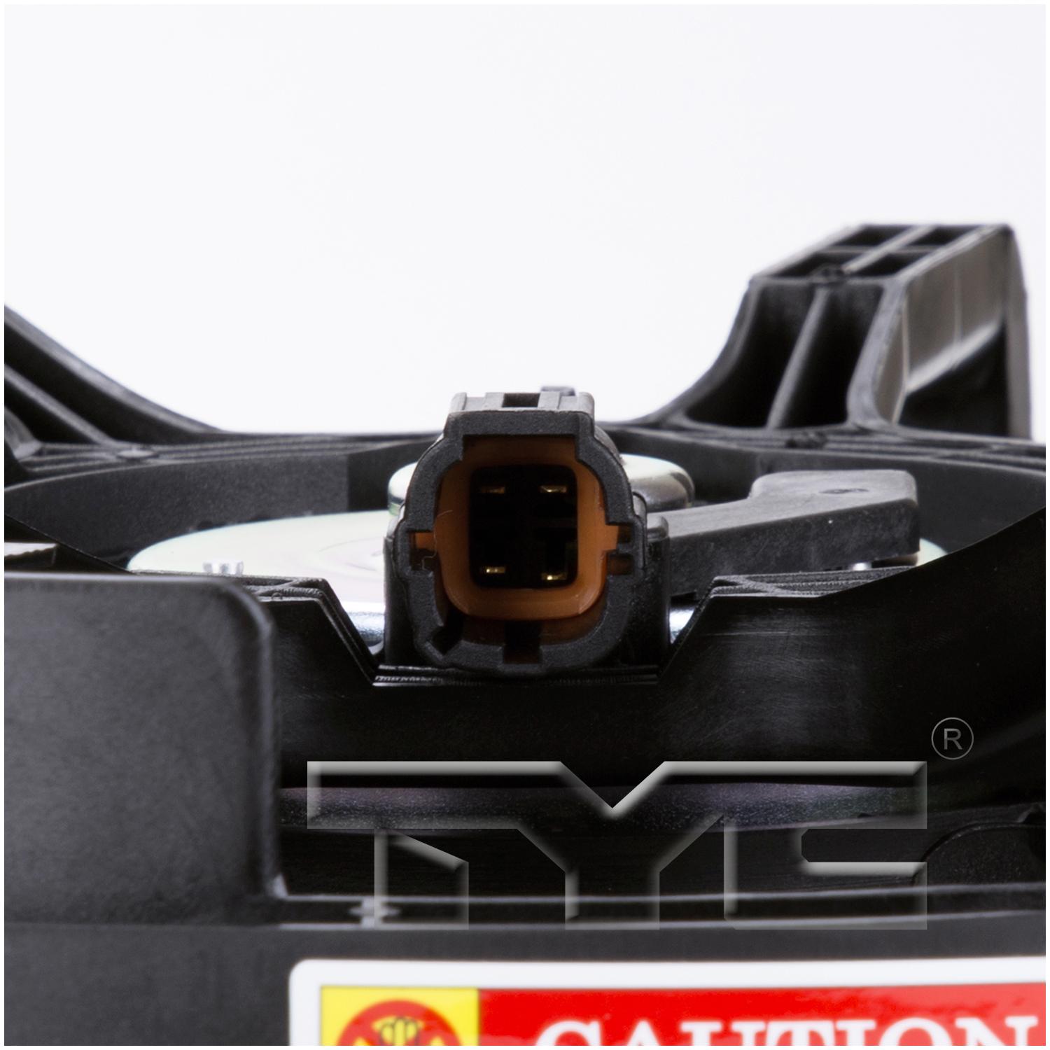 TYC 620420 Dual Radiator and Condenser Fan Assembly product image 4 of 4