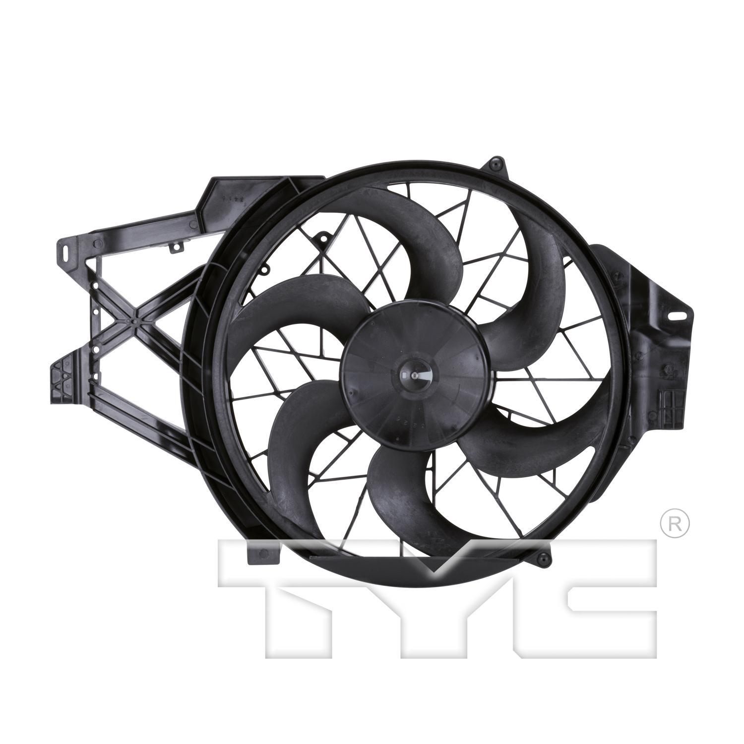 TYC 620460 - Dual Radiator and Condenser Fan Assembly TYC 620460 Dual Radiator and Condenser Fan Assembly product image 1 of 3