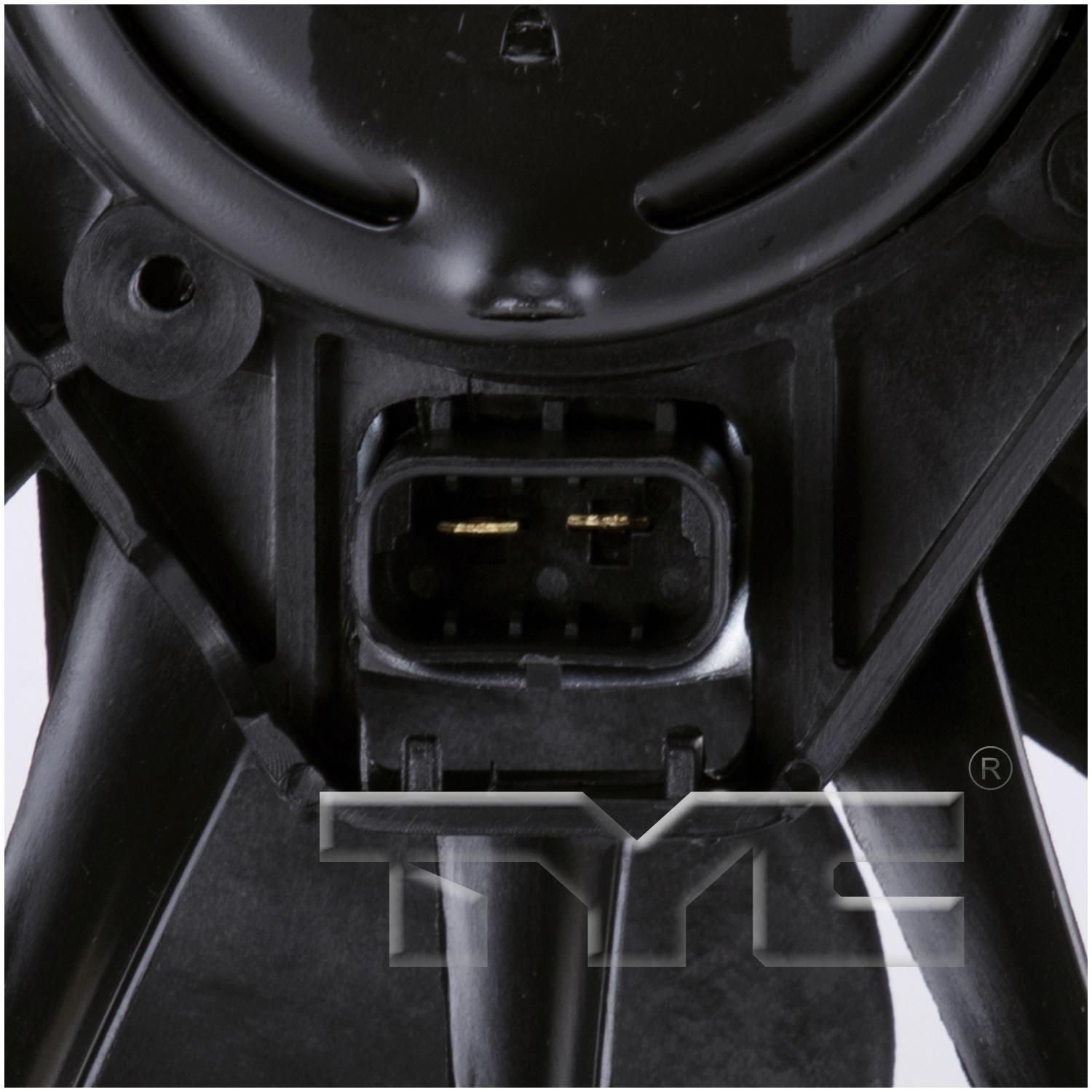 TYC 620570 Dual Radiator and Condenser Fan Assembly product image 3 of 4